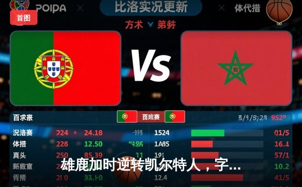 雄鹿加时逆转凯尔特人，字母哥44分创赛季新高